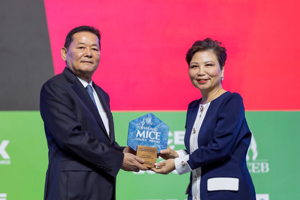 ผู้บริหารกลุ่มดุสิตธานี คว้ารางวัล Thailand Meetings Leadership Award ตอกย้ำบทบาทผู้นำในการขับเคลื่อนอุตสาหกรรมไมซ์ในประเทศไทยอย่างต่อเนื่อง